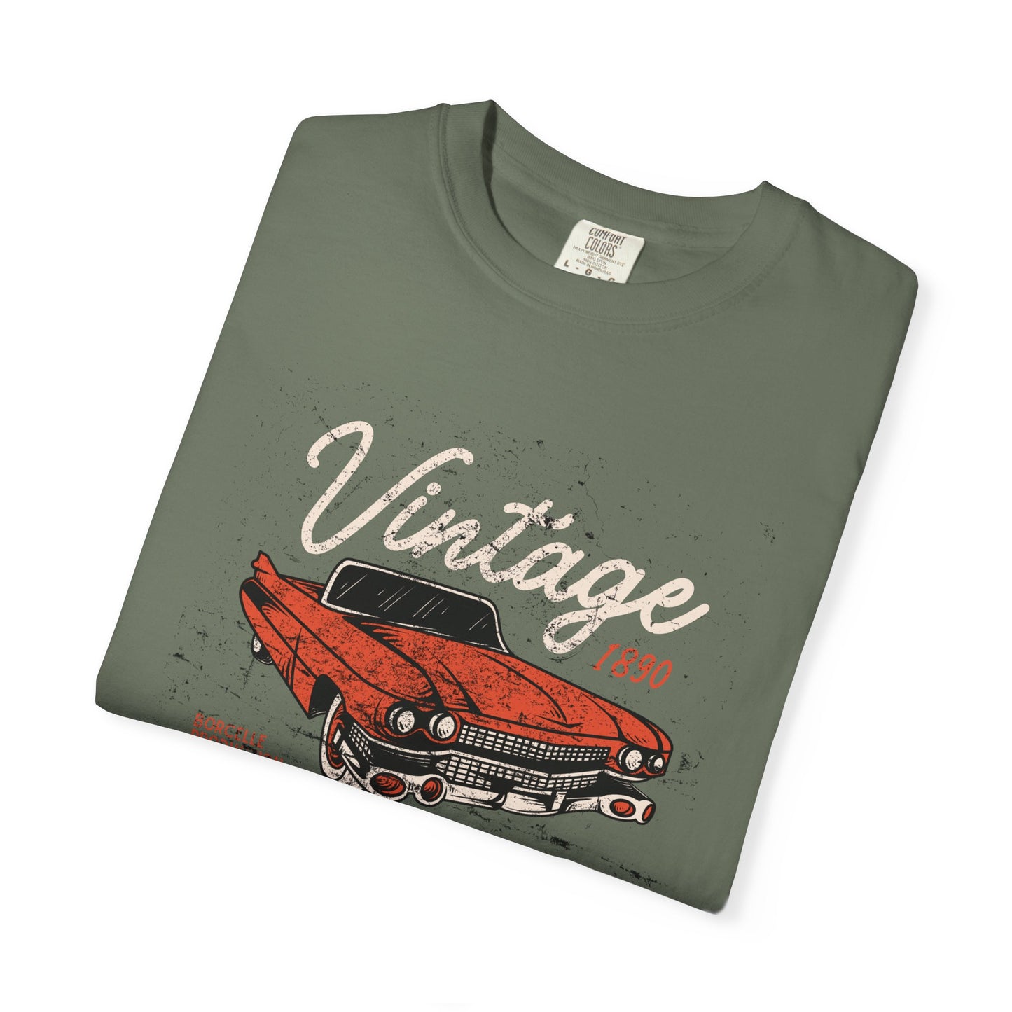 Vintage Car Theme T-Shirt, Retro Style Apparel, Classic Car Lover Gift, Casual Wear, Unisex Graphic Tee, Vintage Auto Enthusiast
