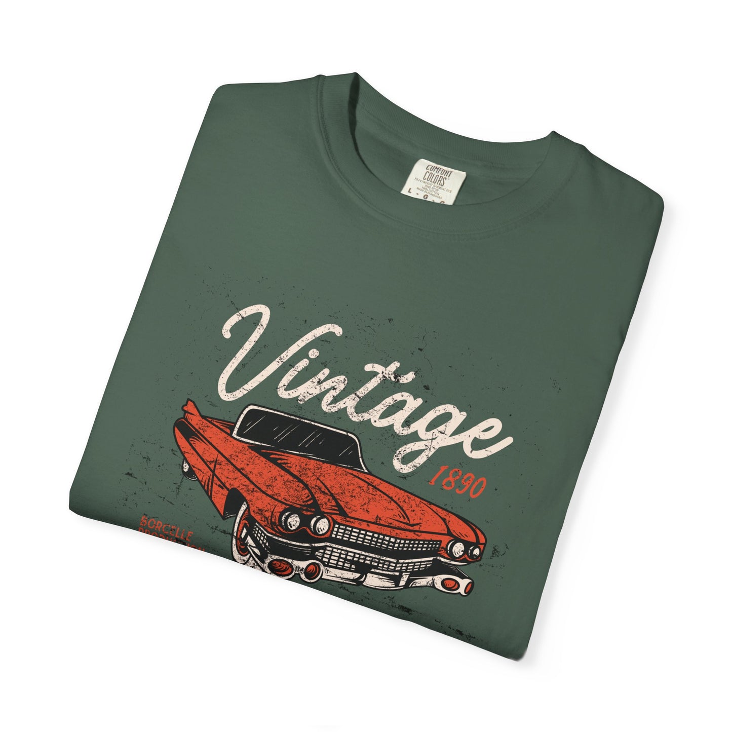 Vintage Car Theme T-Shirt, Retro Style Apparel, Classic Car Lover Gift, Casual Wear, Unisex Graphic Tee, Vintage Auto Enthusiast